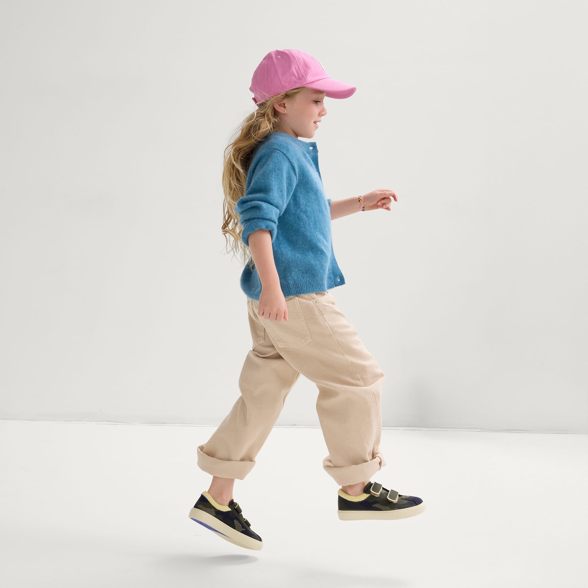 The Kids Strap Sneaker - Spruce Camo - Image 7