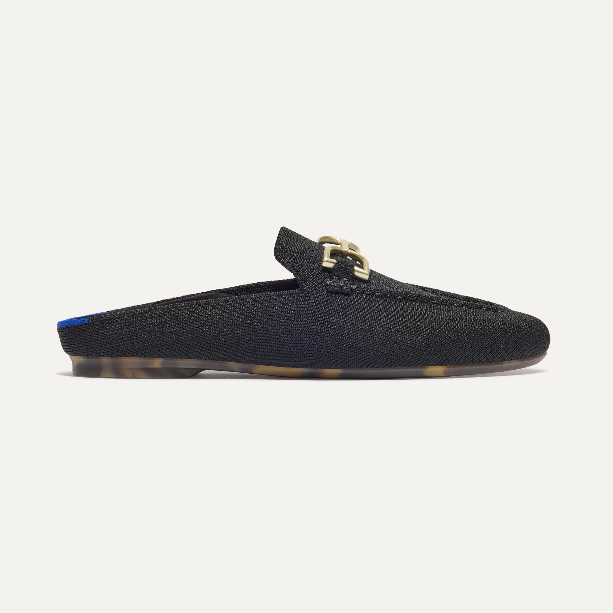 The Double Bit Loafer Mule - Black - Image 3