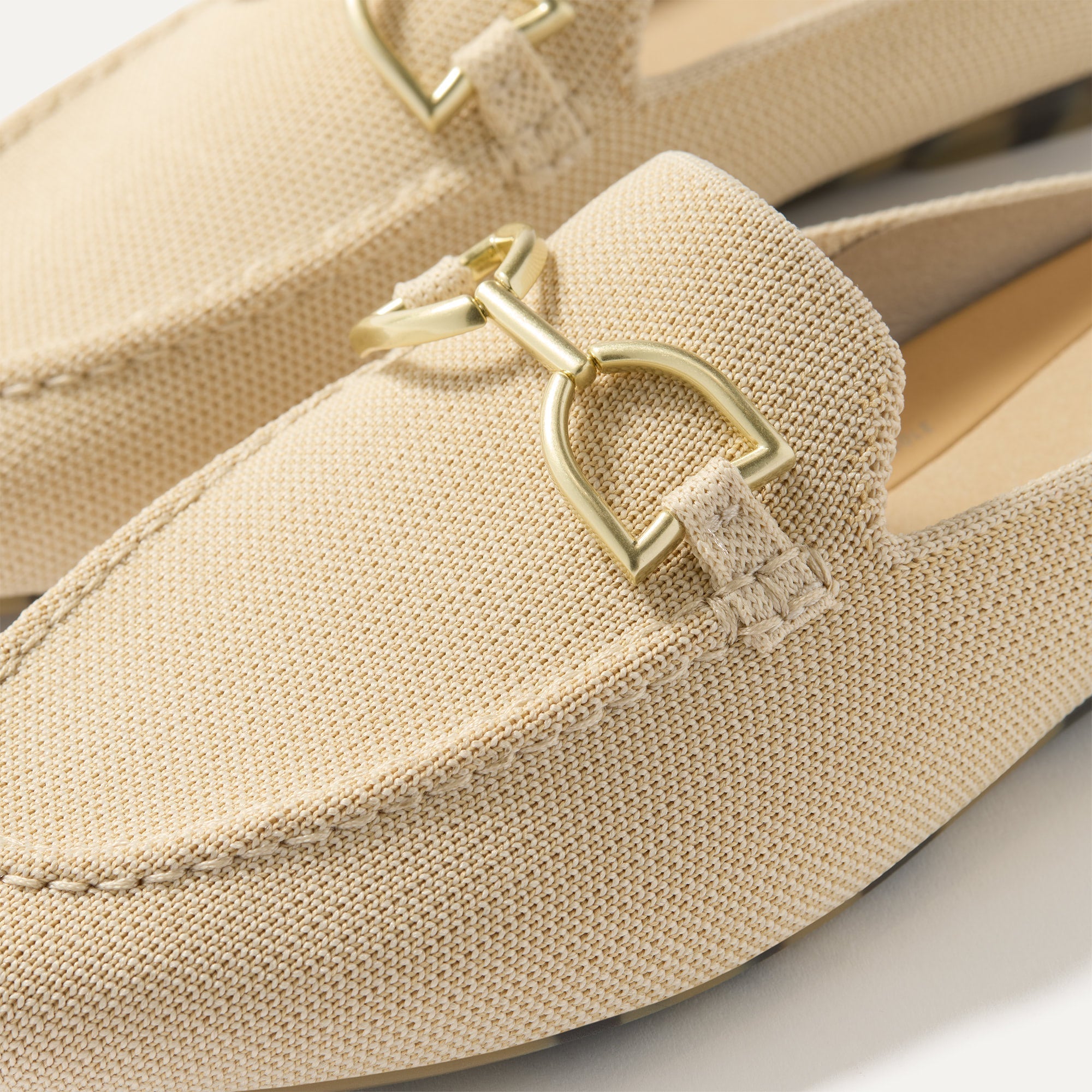 The Double Bit Loafer Mule - Sandstone - Image 5