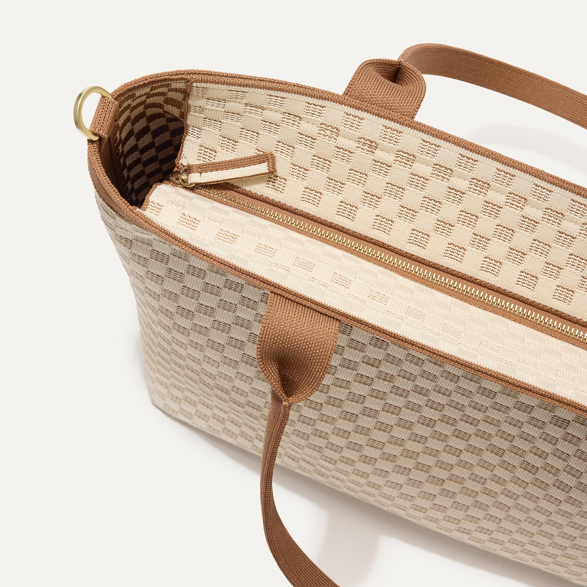 The Lightweight Zip Tote - Vanilla Wafer - Image 6