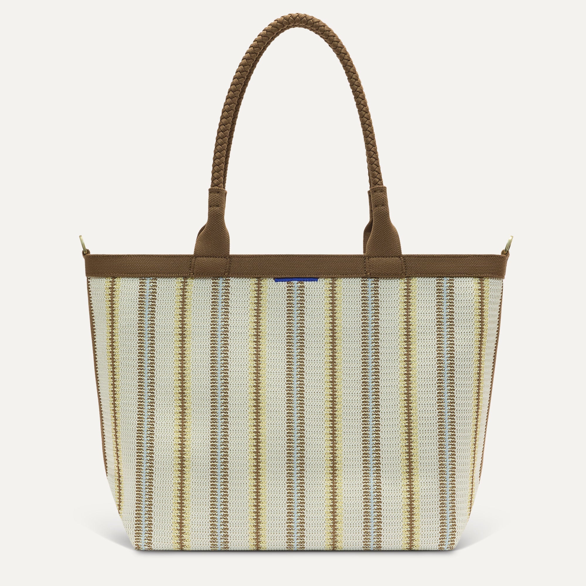 The Lightweight Zip Tote - Sunbeam Market Stripe - Image 2