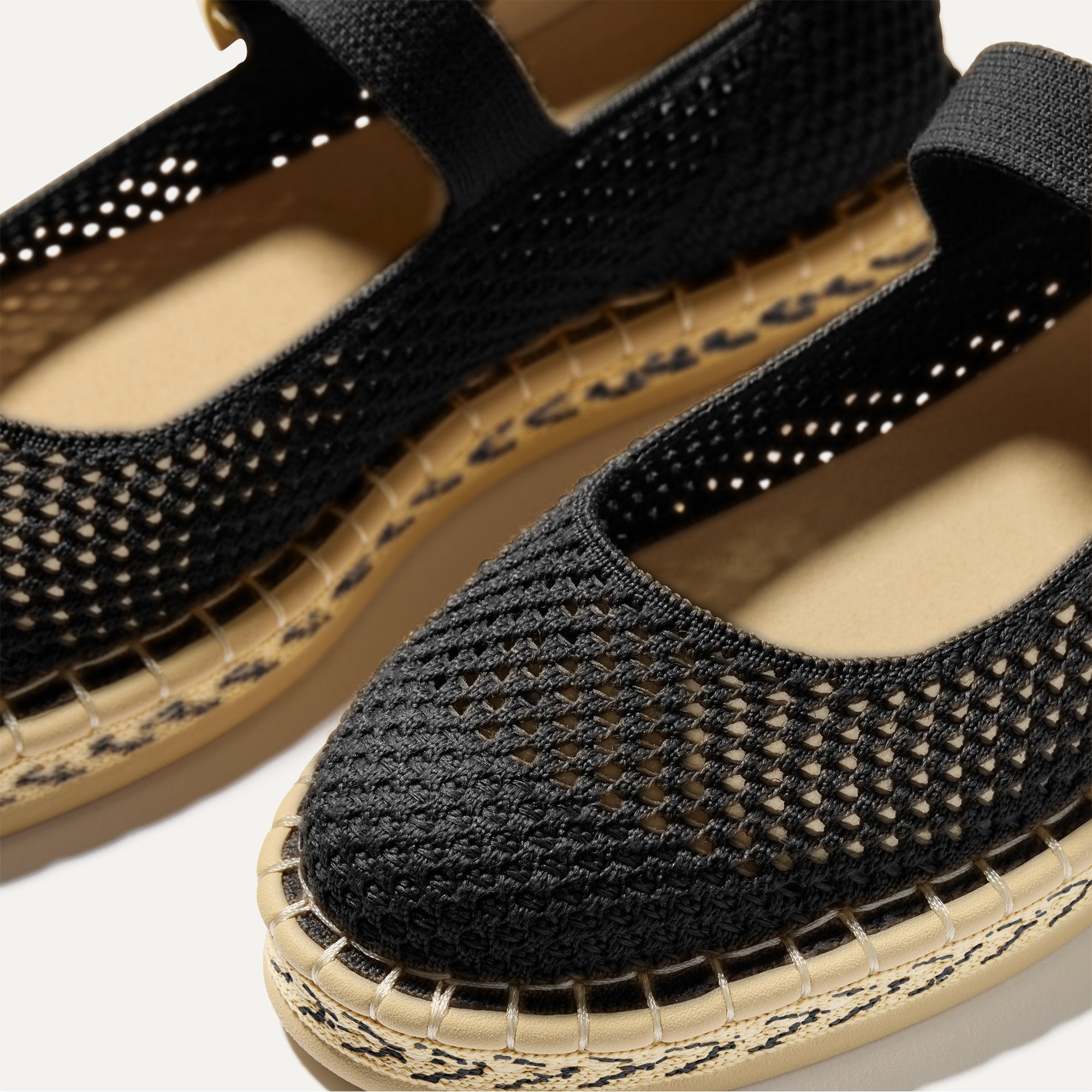 The Espadrille Mary Jane - Black - Image 5