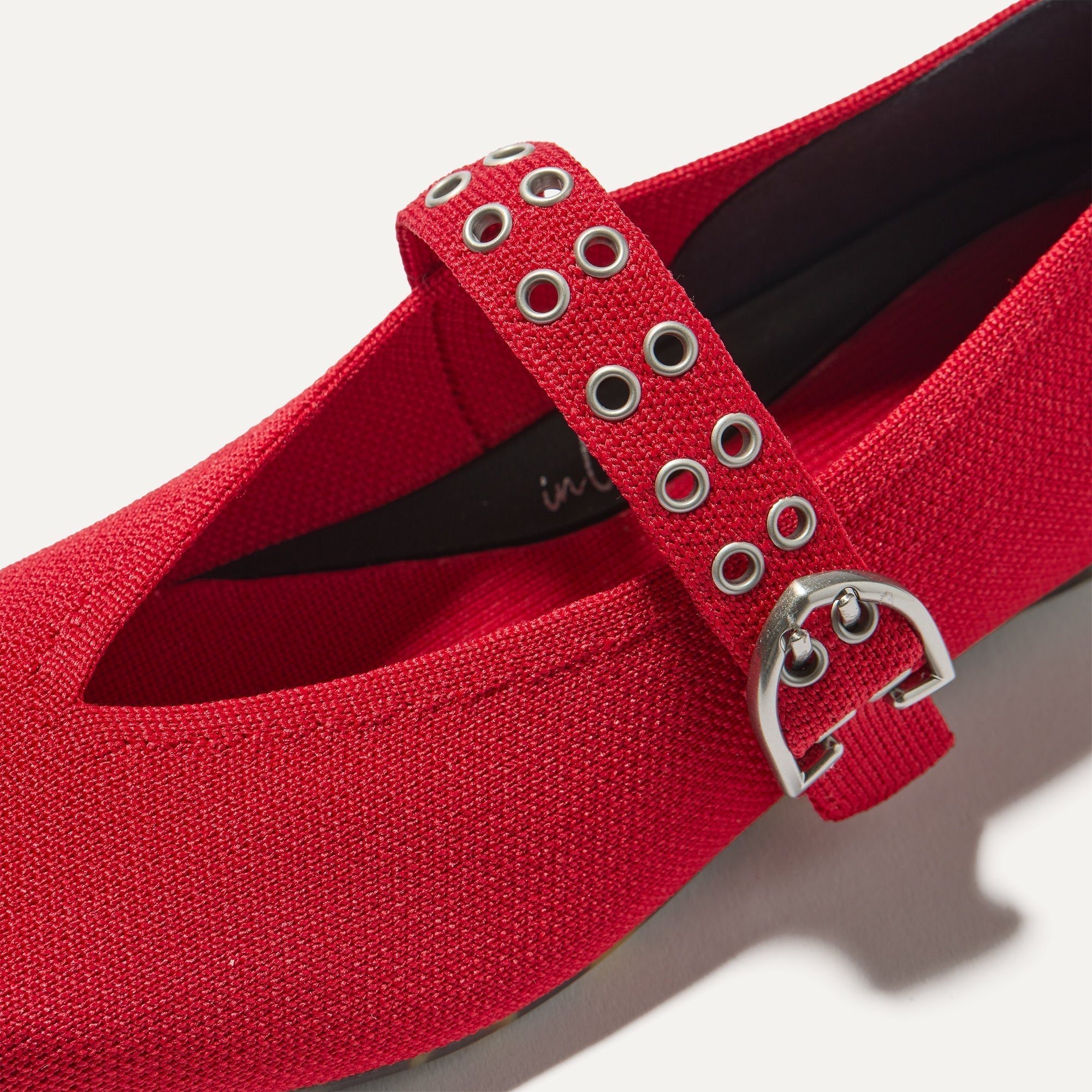 The Max Buckle Mary Jane - Cherry - Image 5