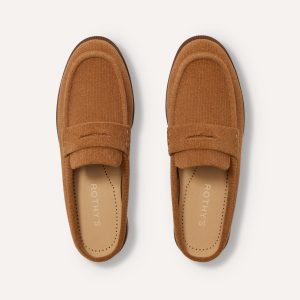 The Penny Loafer Mule - ReVelvet??Caramel