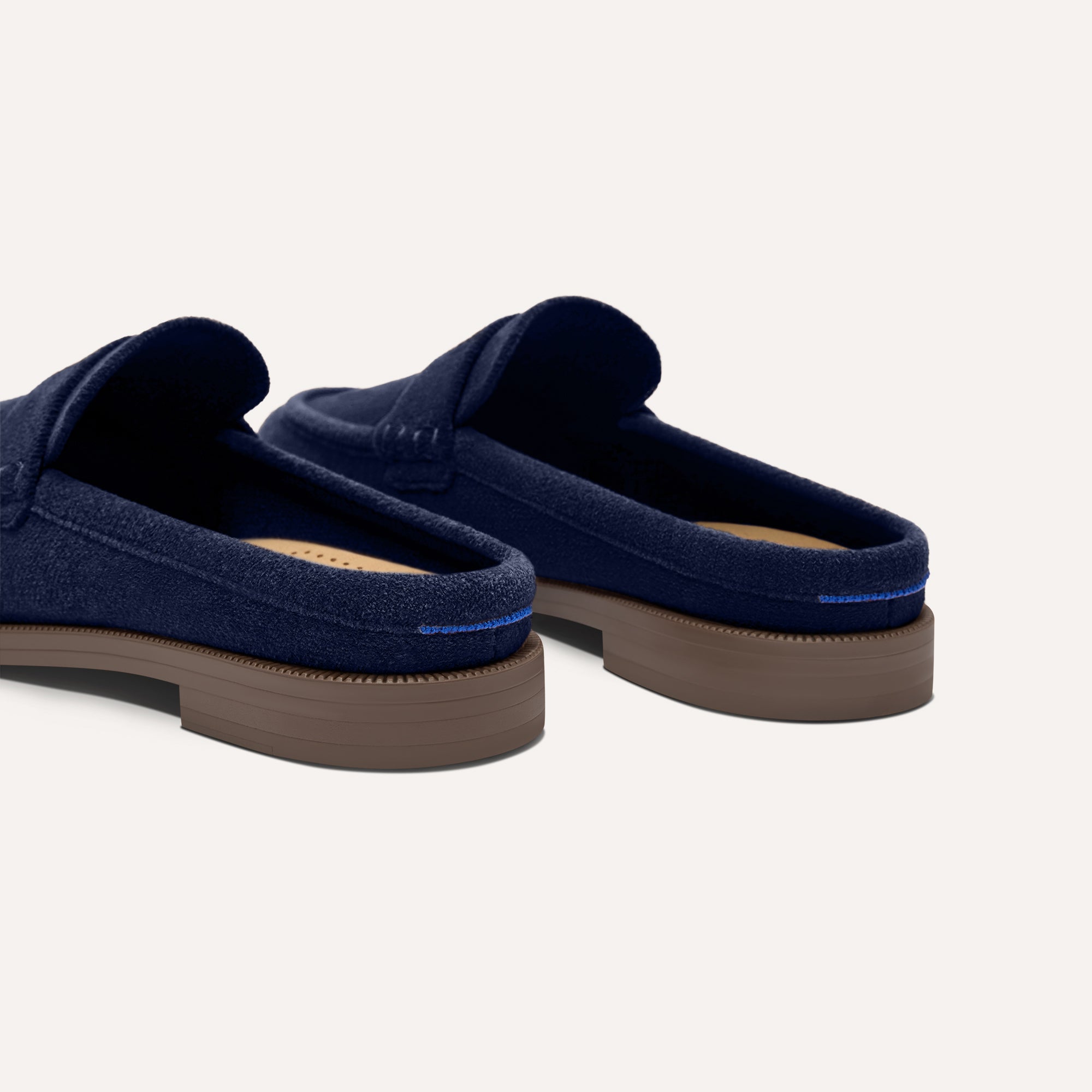 The Penny Loafer Mule - ReVelvet??Navy - Image 4