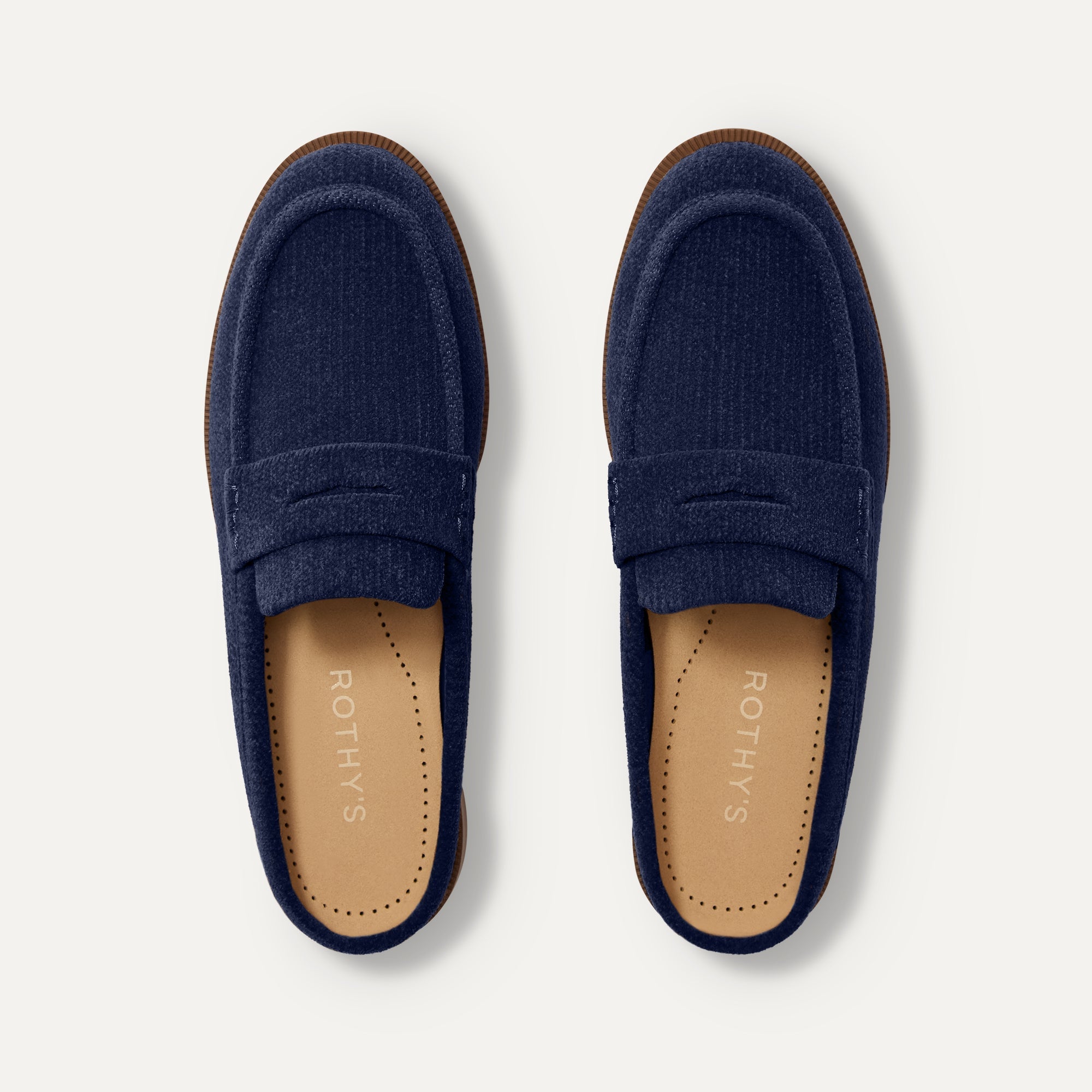 The Penny Loafer Mule - ReVelvet??Navy