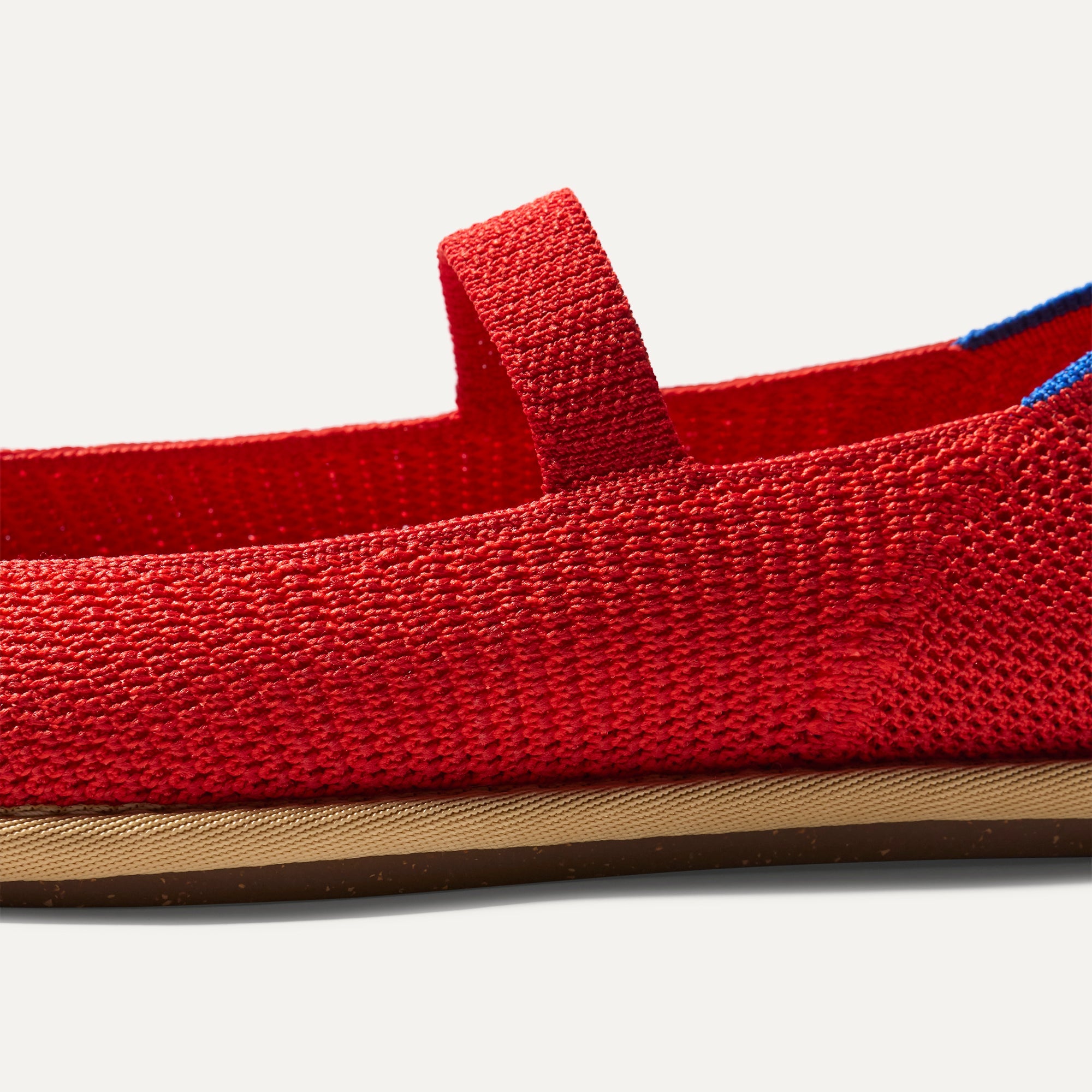 The Cruiser Mary Jane - Poppy Raffia-Knit - Image 5
