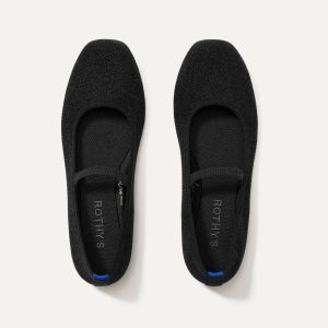The Max Square Mary Jane - ReVelvetâ„¢ Black