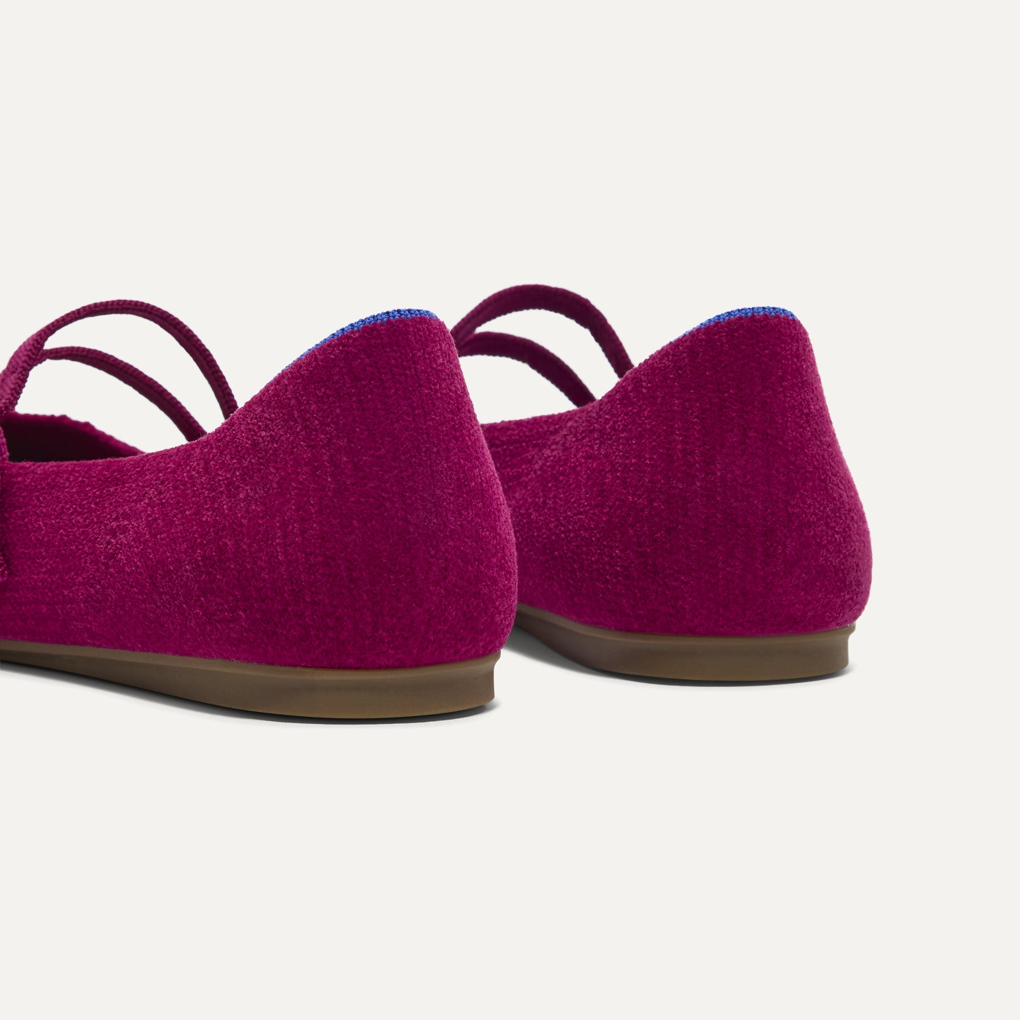 The Double Buckle Mary Jane - ReVelvetâ„¢ Mulberry - Image 4