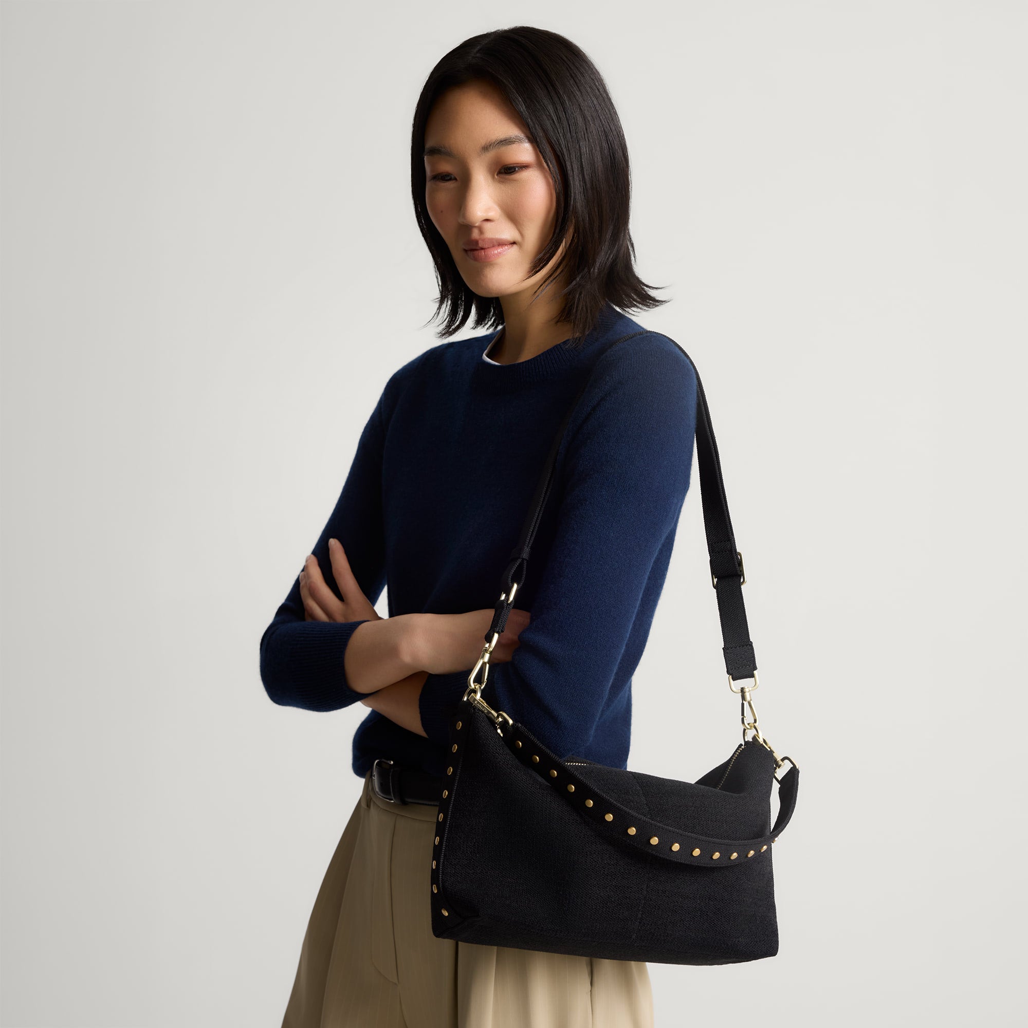 The Daily Crossbody - ReVelvet? Black - Image 3