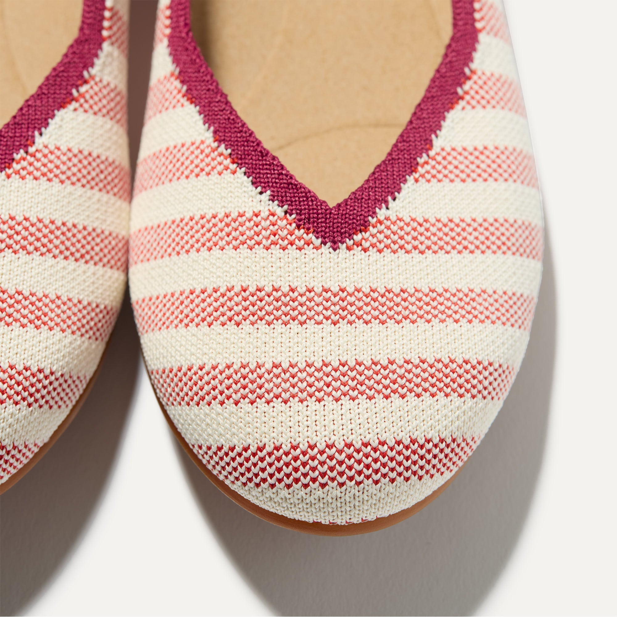 The Daily Flat - Coral Cabana Stripe - Image 7