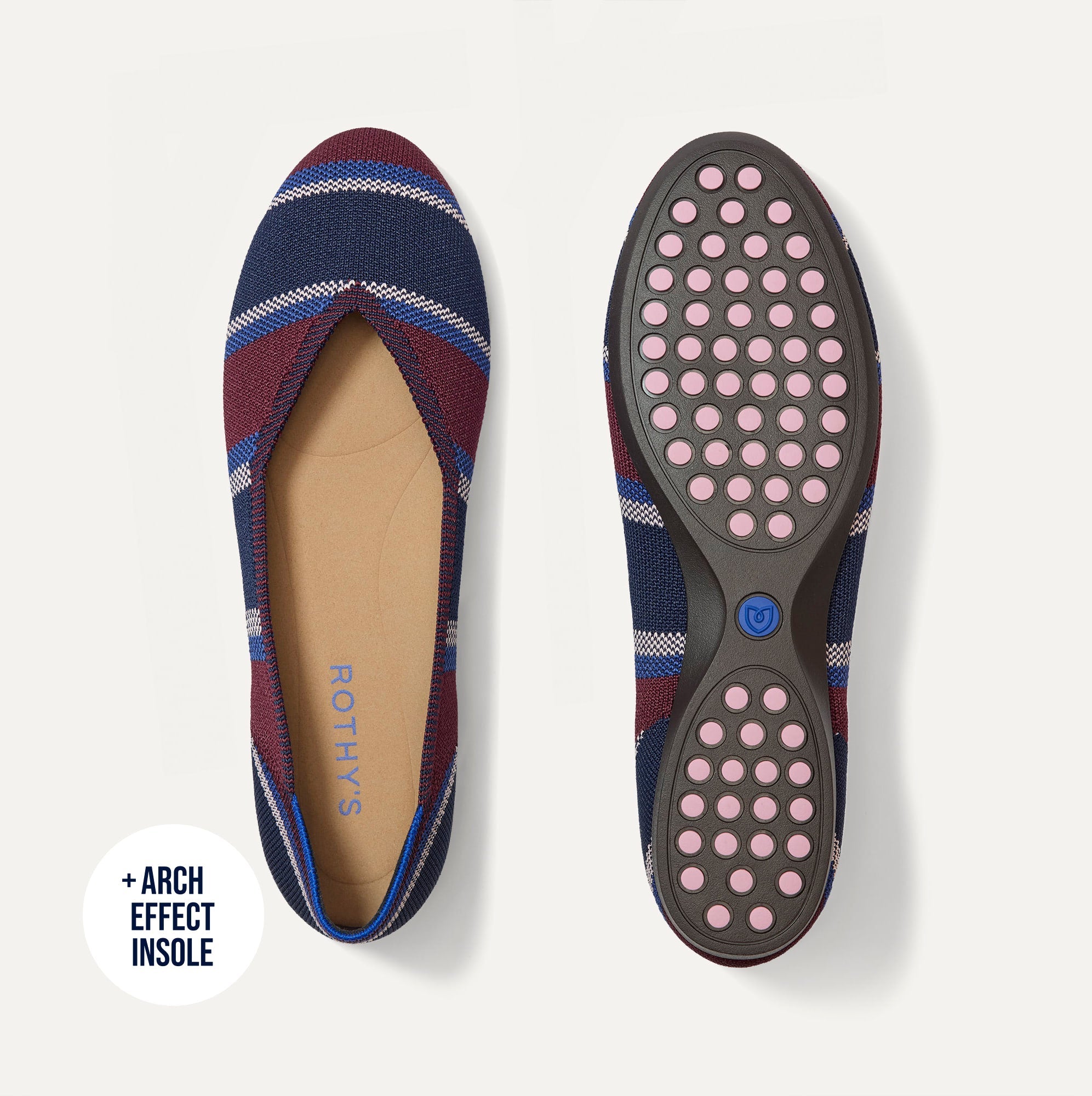 The Daily Flat - Fig Stripe - Image 2