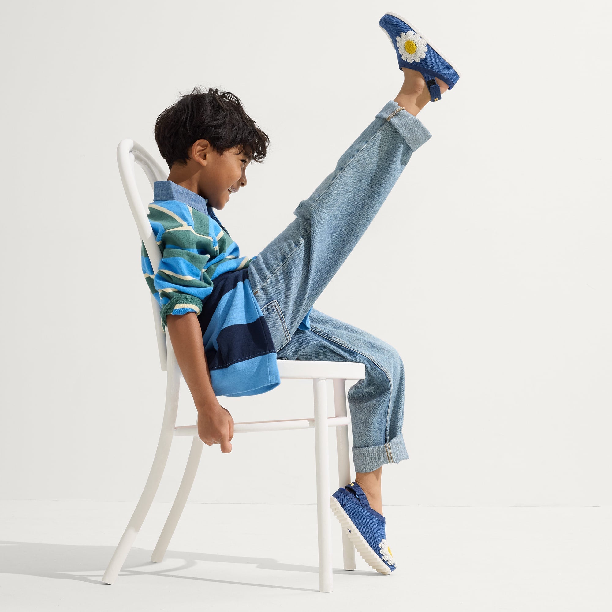 The Kids Clog - Indigo Daisy - Image 6