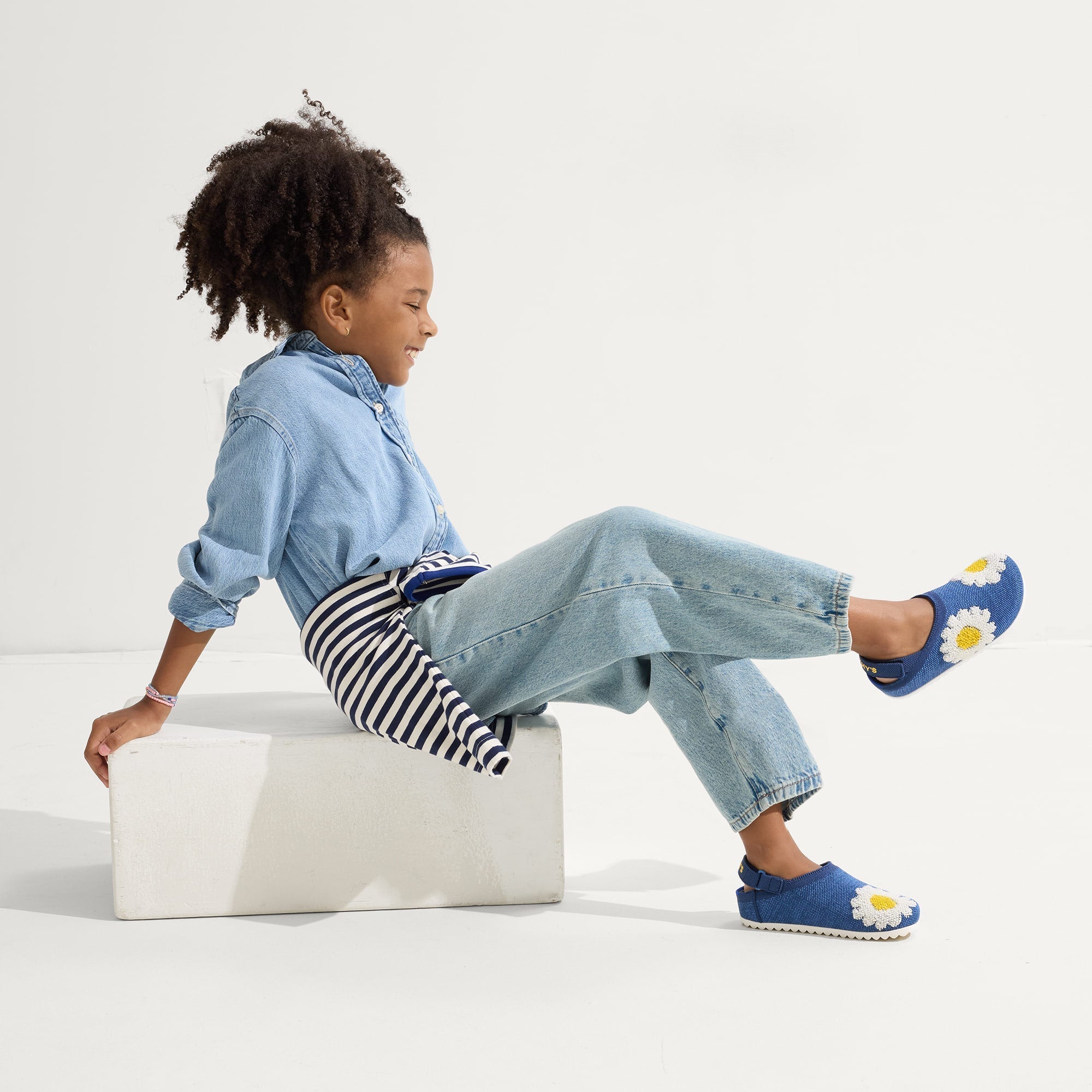 The Kids Clog - Indigo Daisy - Image 5