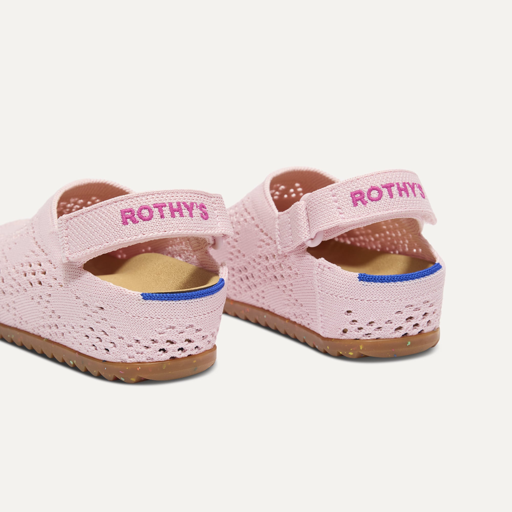 The Kids Clog - Pink Crochet - Image 4