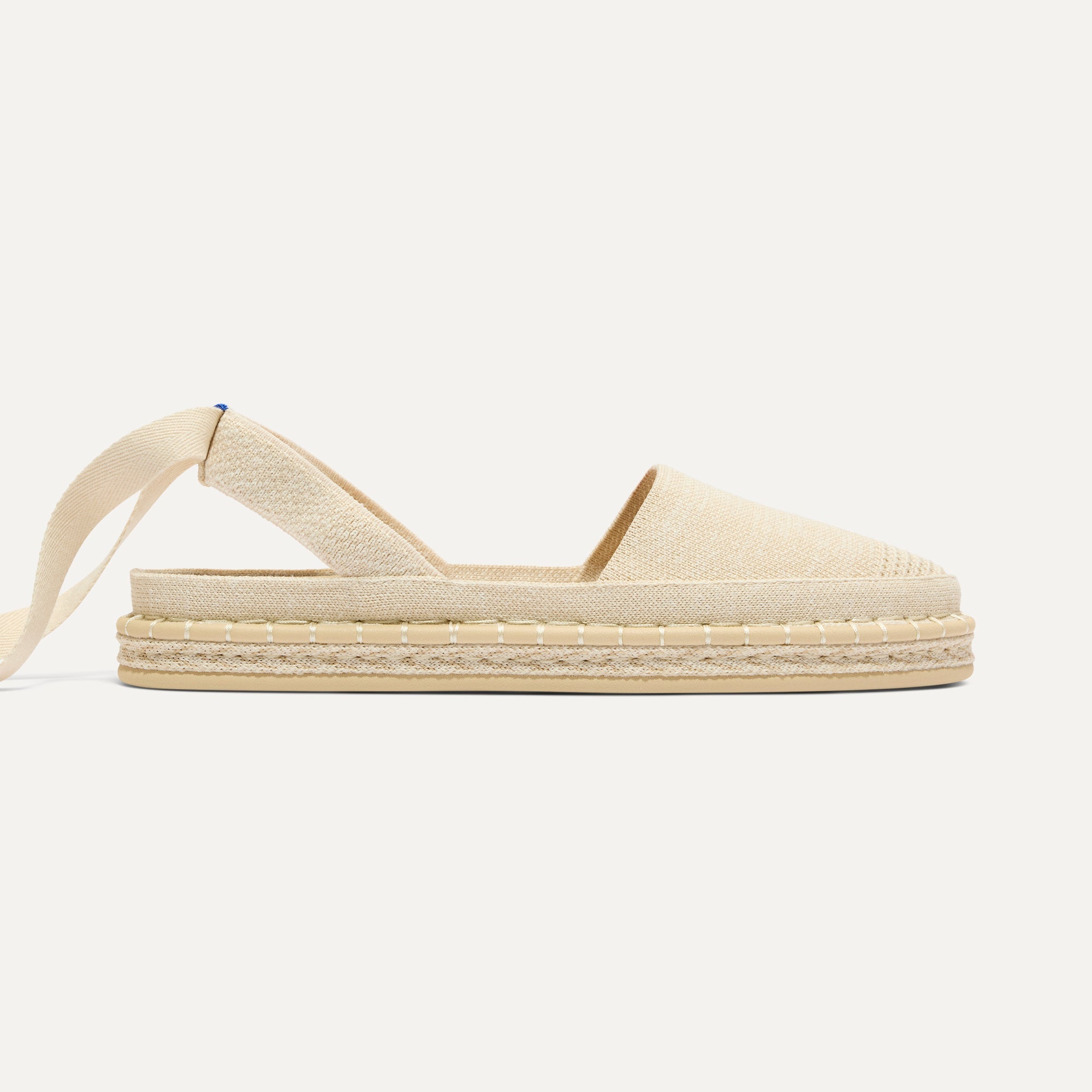 The D'Orsay Espadrille - Seashell - Image 3