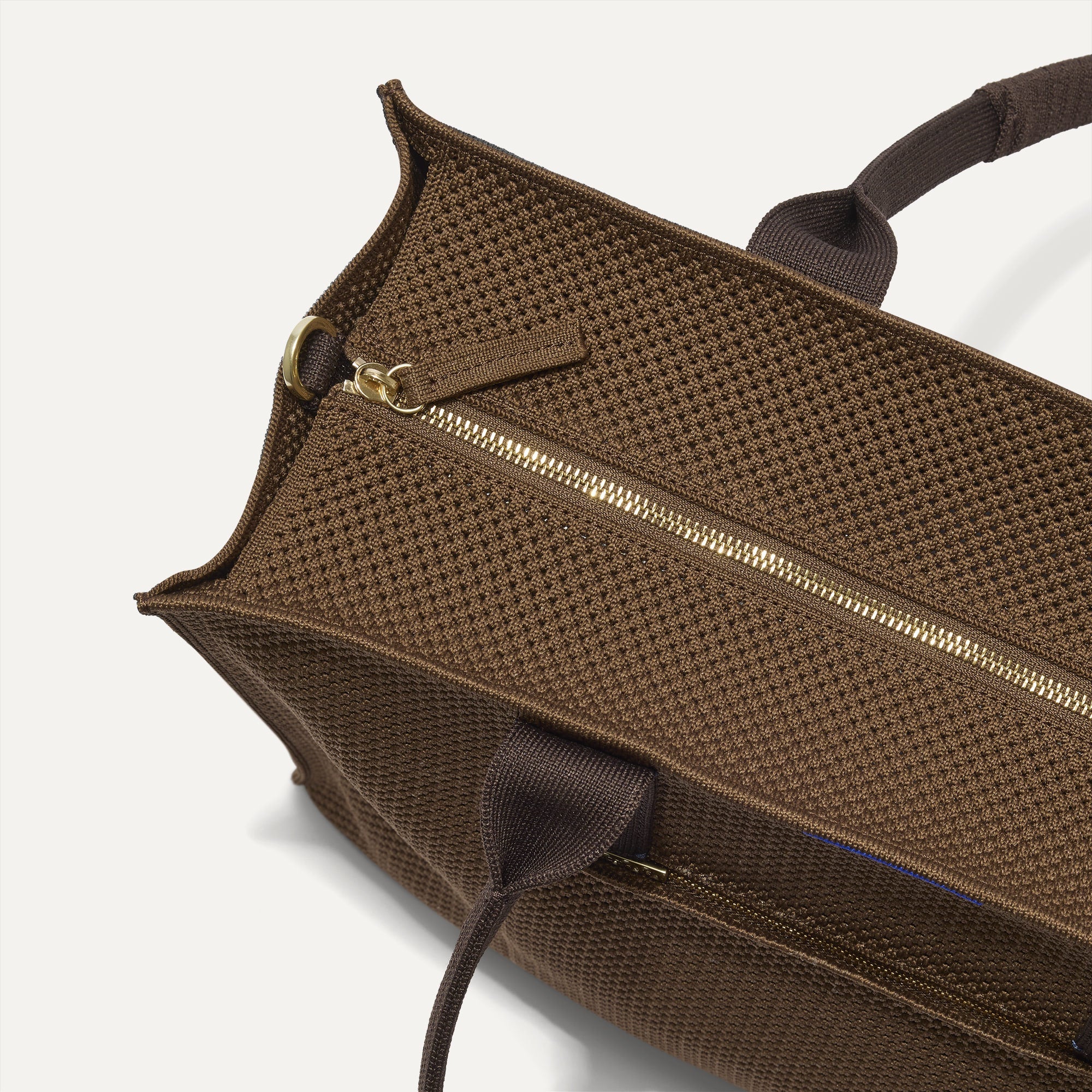 The Classic Tote - Cinnamon Open-Knit - Image 5