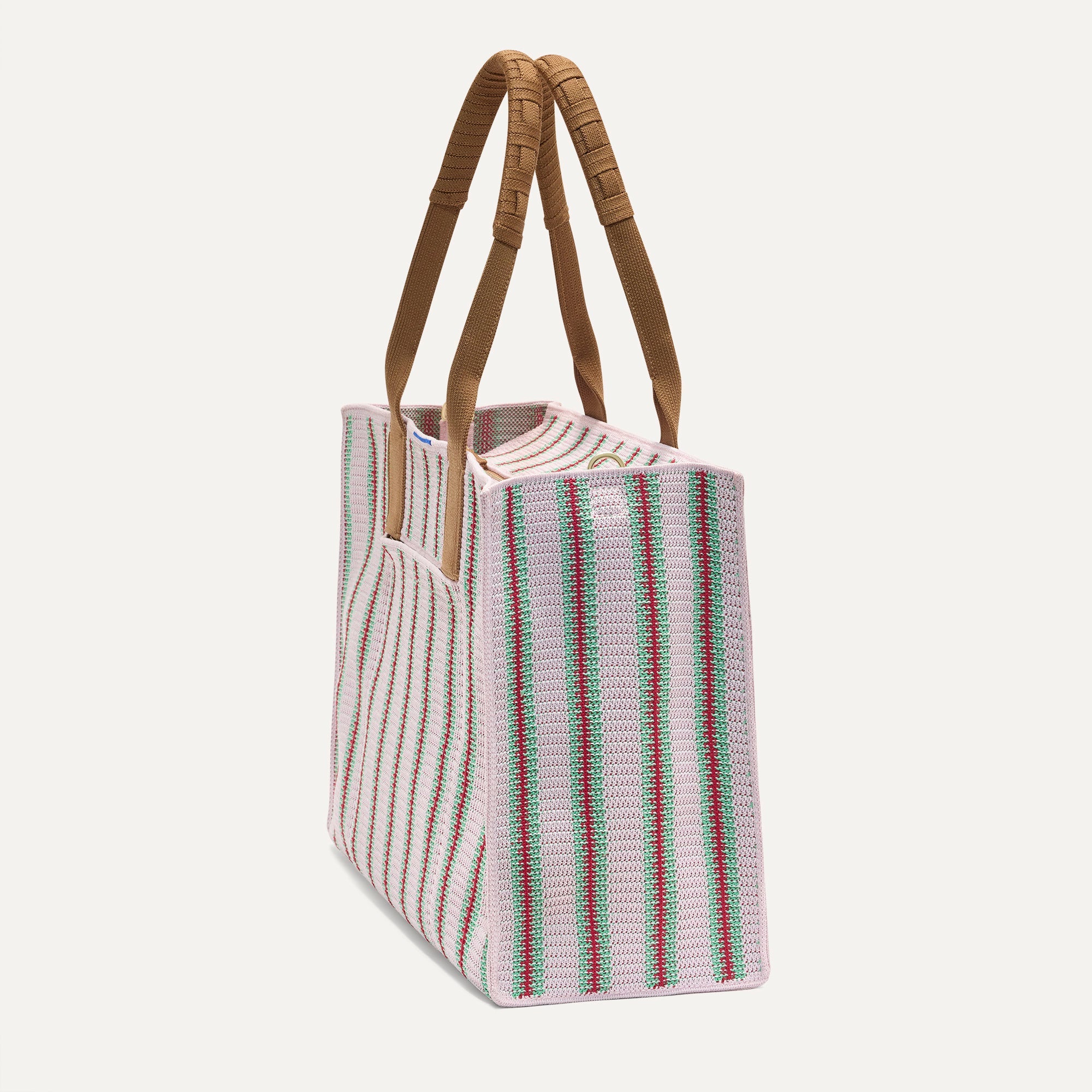The Classic Tote - Watermelon Market Stripe - Image 4