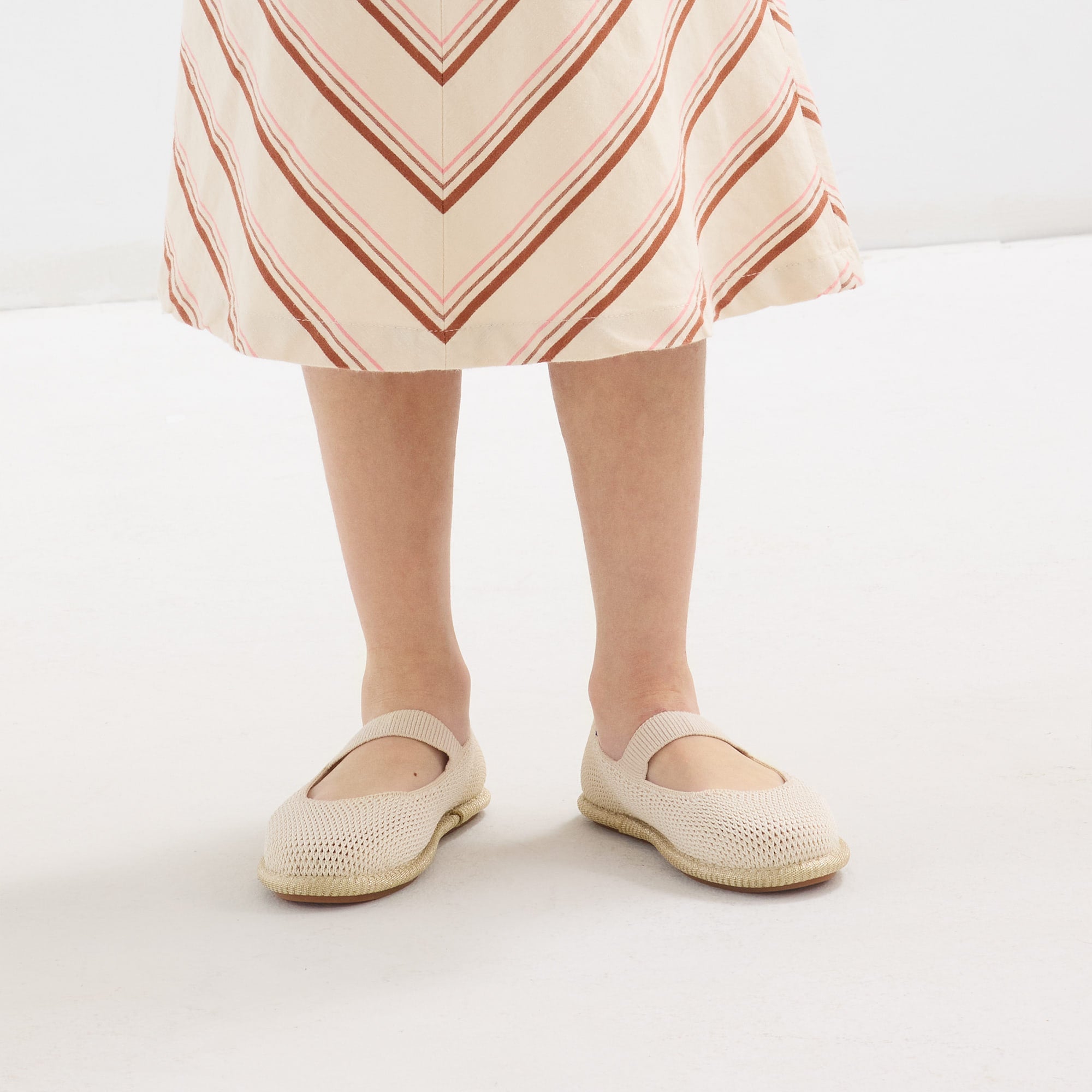 The Mini Mary Jane (for Kids) - Opal Raffia-Knit - Image 2