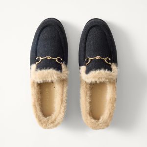 The Après Loafer Mule - ReVelvet??Black