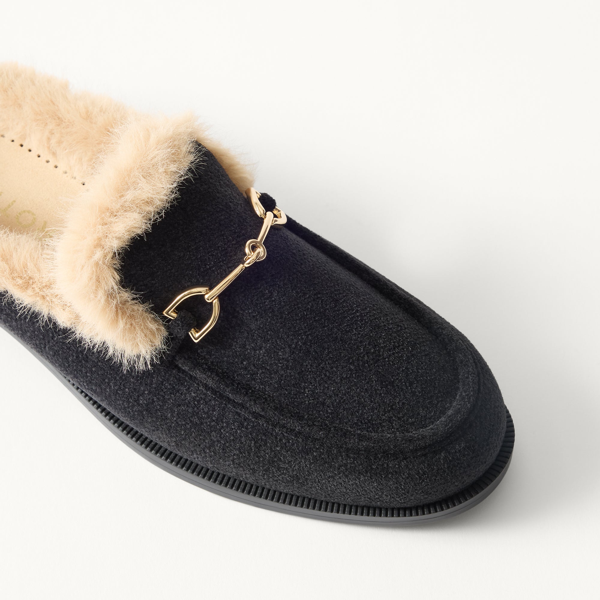 The Après Loafer Mule - ReVelvet??Black - Image 5