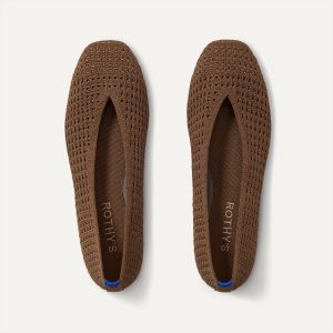 The Max Square Ballerina - Cinnamon Mesh
