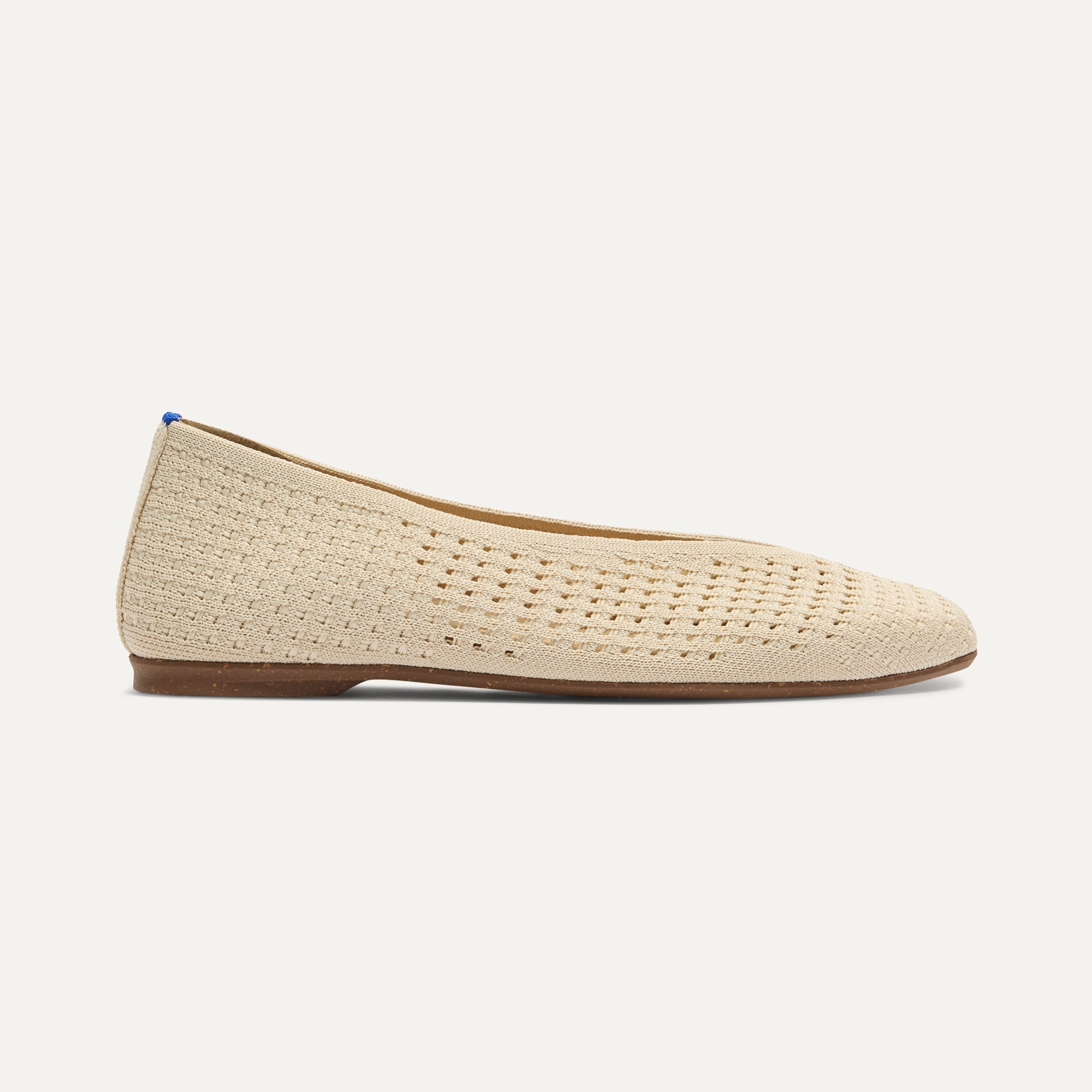 The Max Square Ballerina - Off White Mesh - Image 3