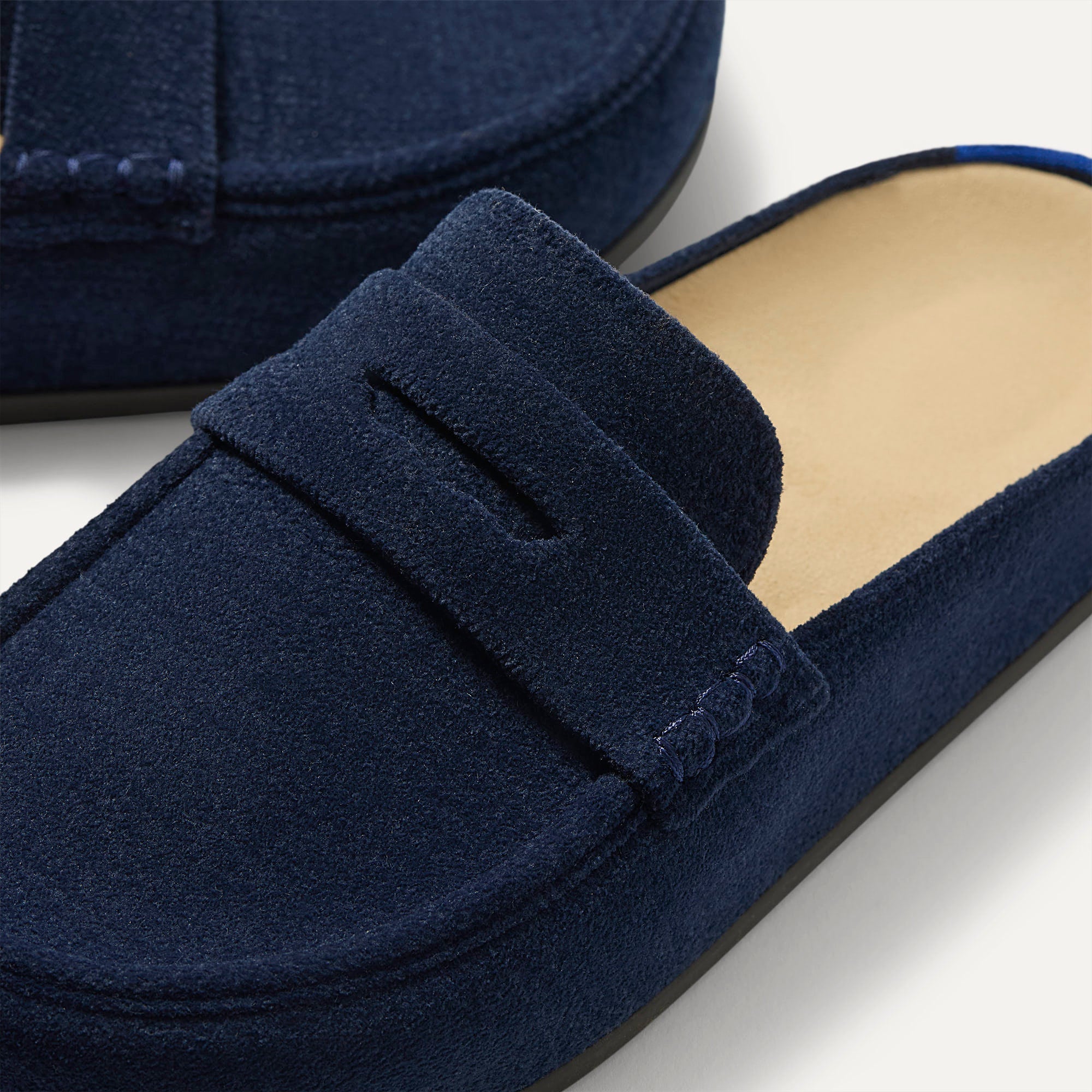 The Penny Clog - ReVelvet? Navy - Image 5