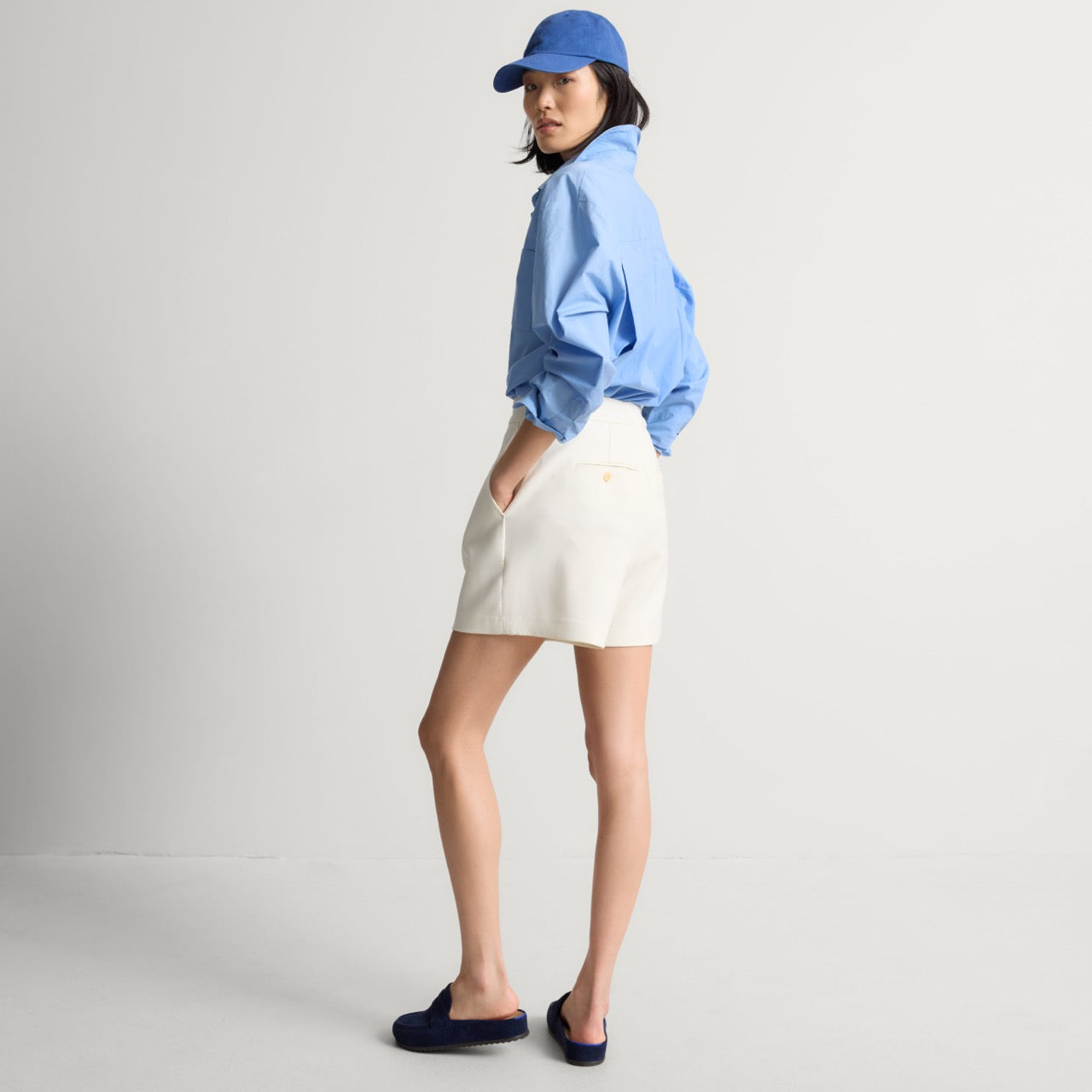 The Penny Clog - ReVelvet? Navy - Image 6