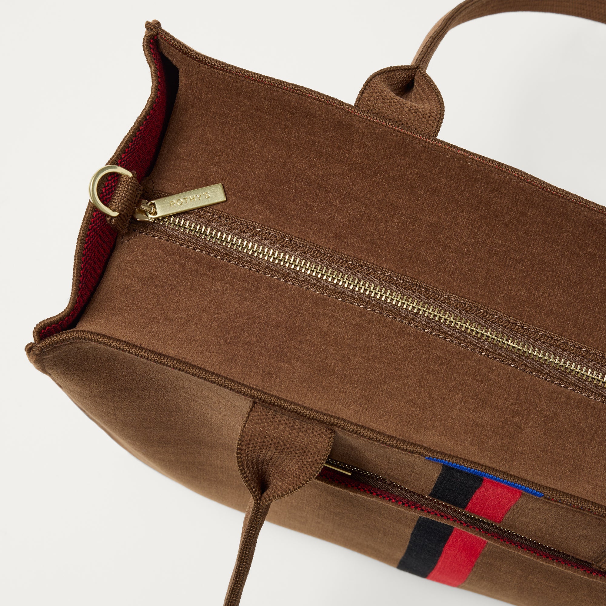 The Classic Tote - ReVelvet? Cinnamon Stripe - Image 5