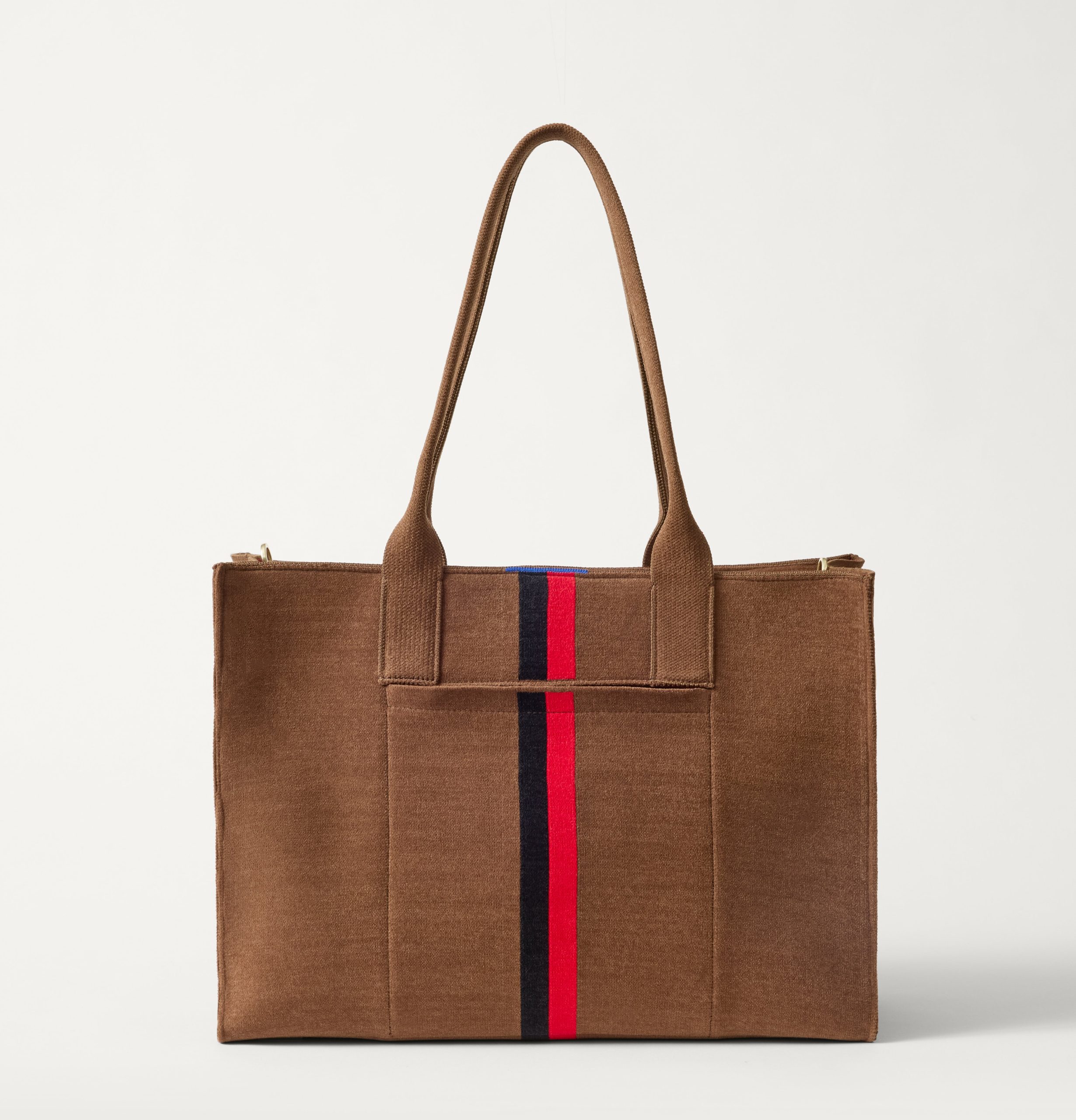 The Classic Tote - ReVelvet? Cinnamon Stripe