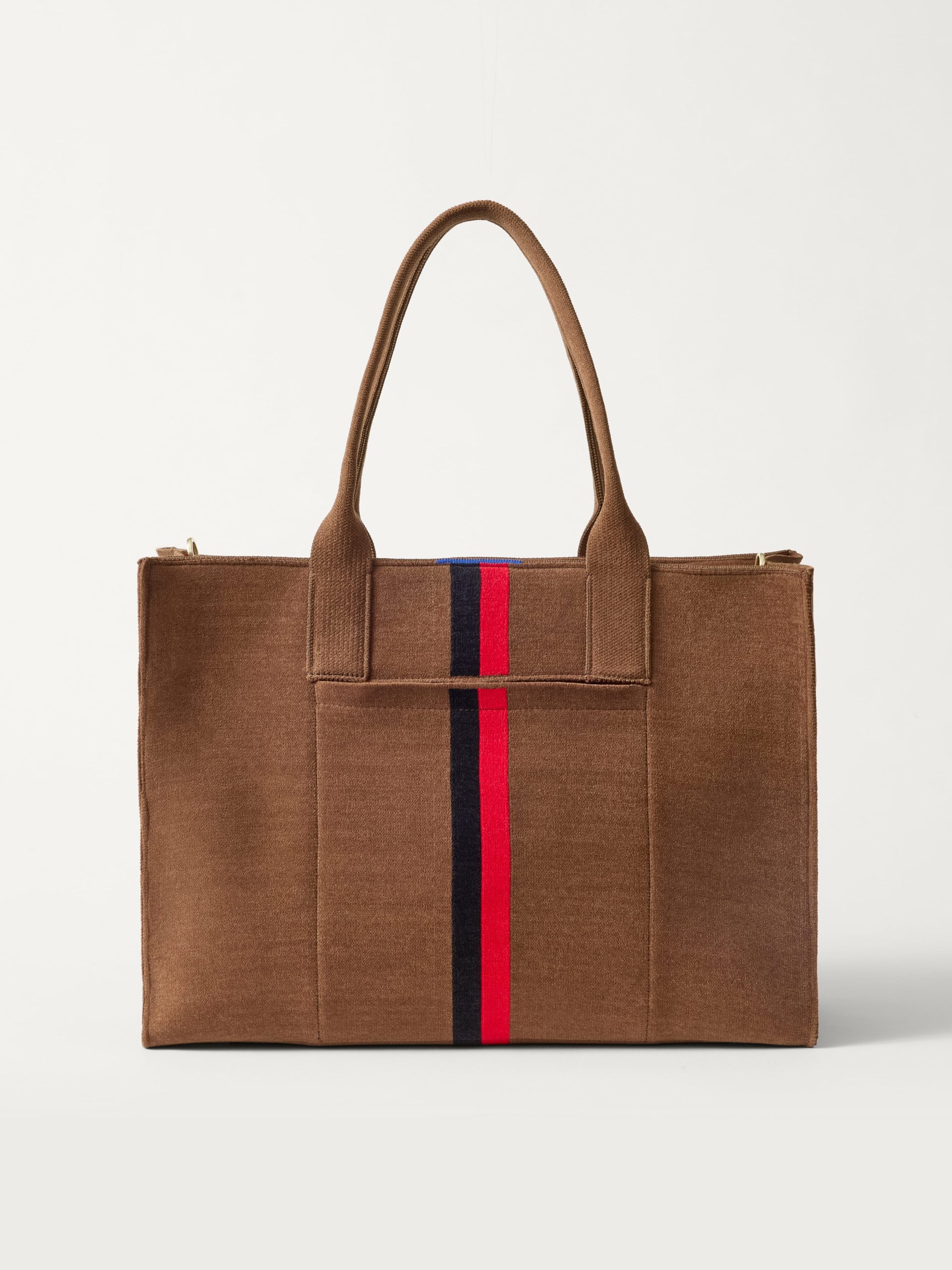 The Classic Tote - ReVelvet? Cinnamon Stripe - Image 9