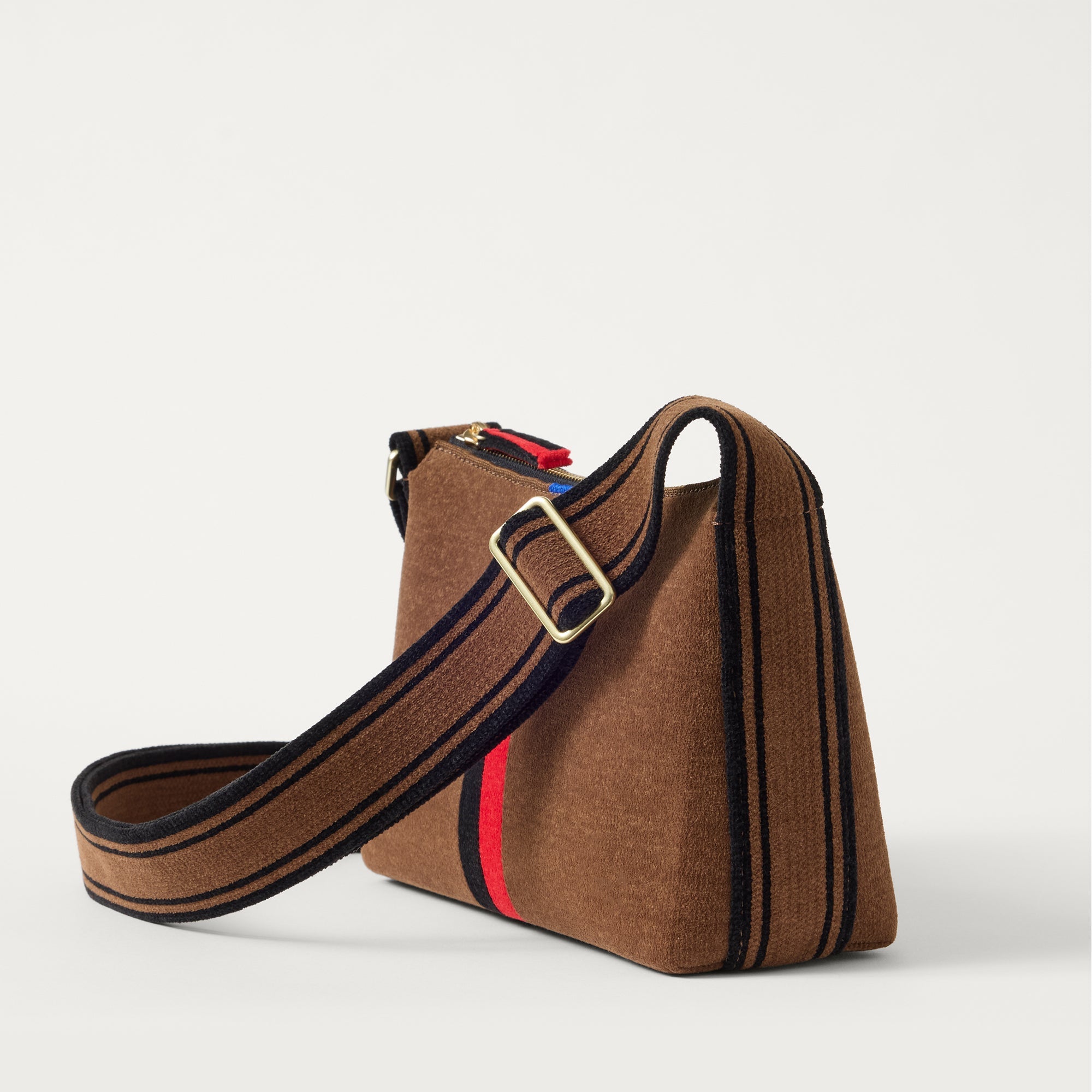 The Casual Crossbody - ReVelvet? Cinnamon Stripe - Image 5