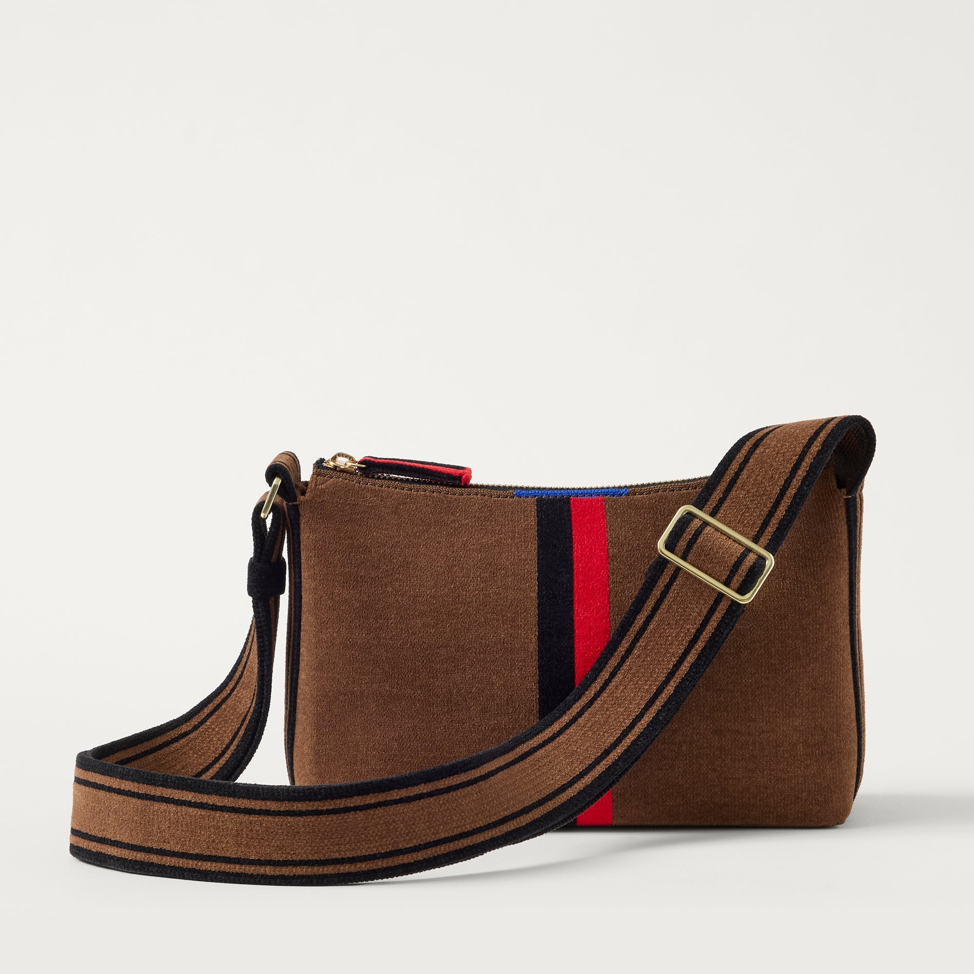 The Casual Crossbody - ReVelvet? Cinnamon Stripe - Image 3