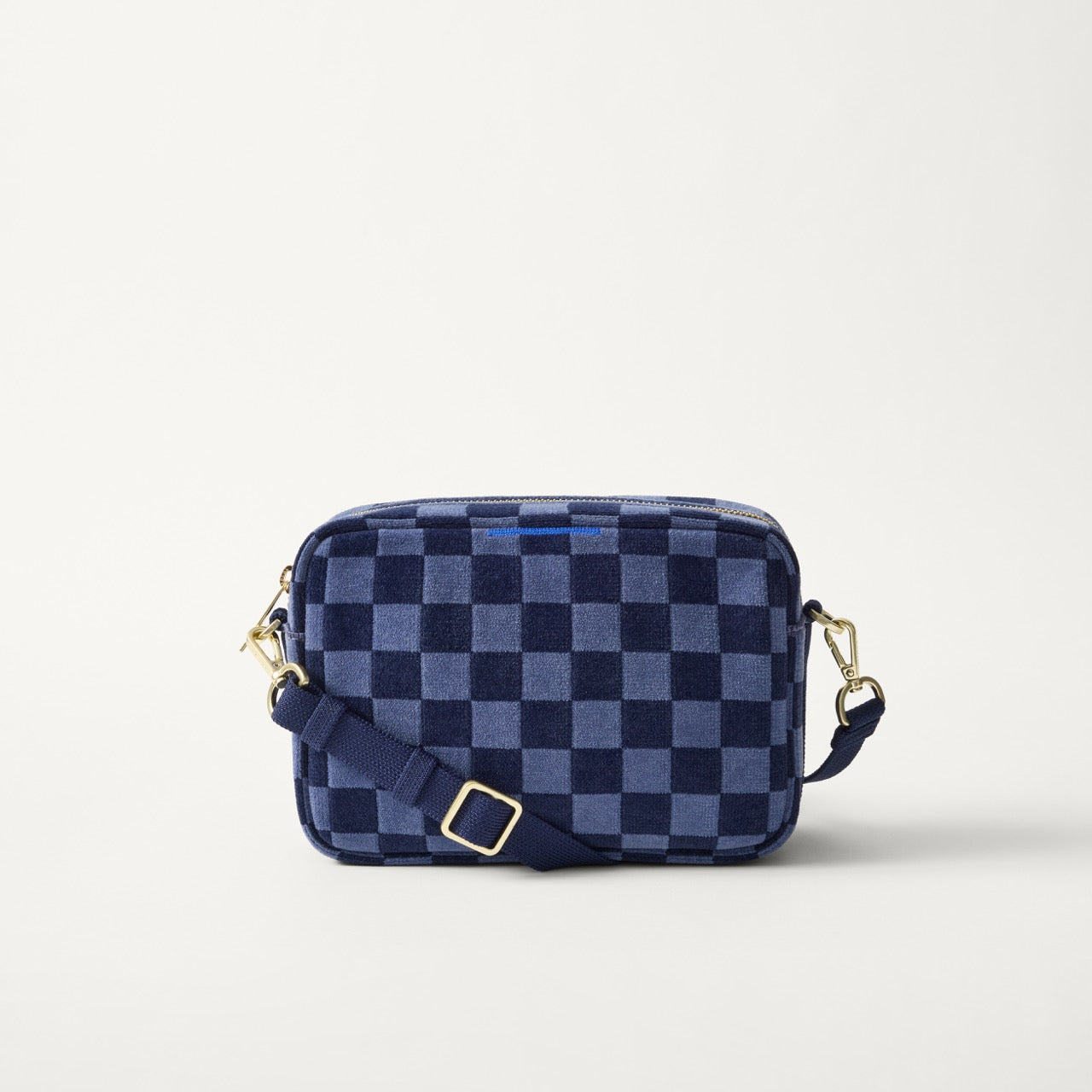 The Crossbody Camera Bag - ReVelvet? Blue Ink